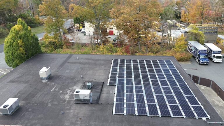 Thumbnail of the rooftop solar array at 3 Astro Place in Rockaway, New Jersey